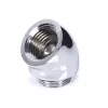 Conector de tubo Alphacool 17591 cromo rosca 1/4 pulgadas