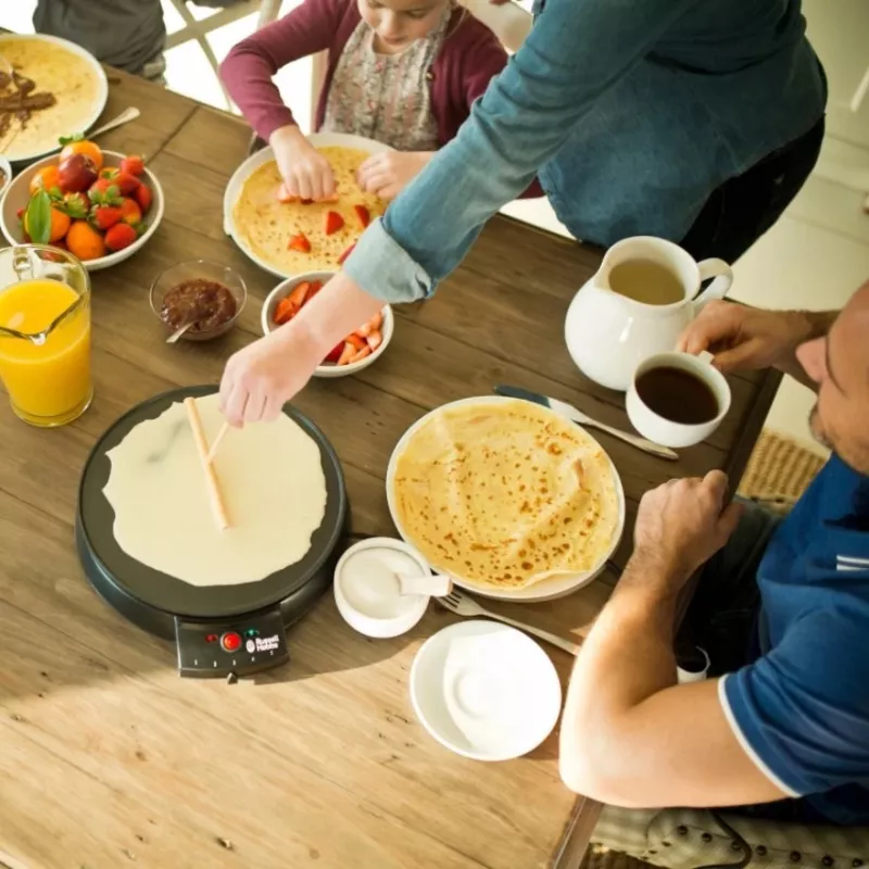 Máquina de crepes Russell Hobbs 20920-56 1 crepe(s) 1200 W Negra