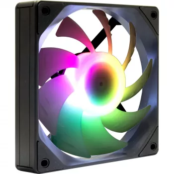 Ventilador para caja de PC INTER-TECH ES-011, 120 mm, negro, 1 ud.