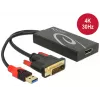Cable DVI 24+1 + USB-A/DisplayPort 20p DeLOCK 62596