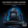 Silla gaming Razer Iskur V2 asiento acolchado negro