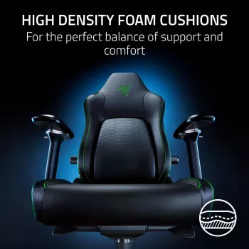 Silla gaming Razer Iskur V2 asiento acolchado negro