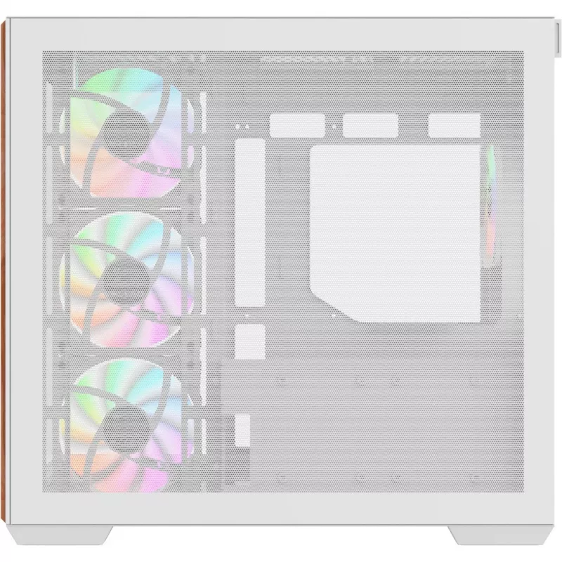Thermaltake View 380 WS ARGB torre Midi blanca