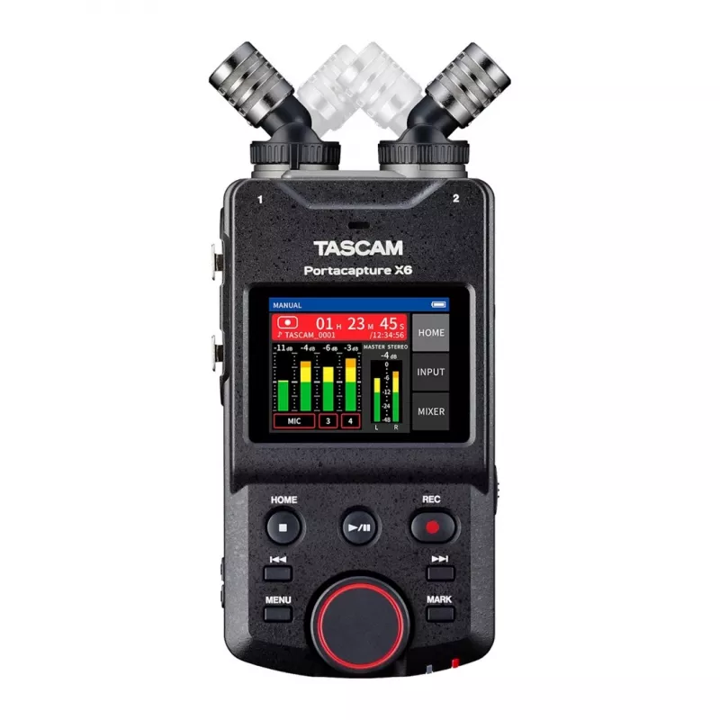 Tascam Portacapture X6 - grabadora multipista portátil de alta resolución