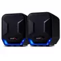Altavoz Audiocore AC865, 2 vías con cable, 2.0 canales, 3 W, negro