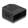 DeLOCK 67026 carcasa D-Sub de plástico para conector macho / hembra de 9 pines con alivio de tensión, negra