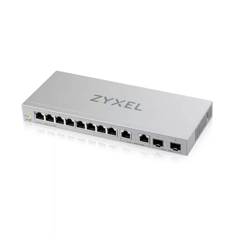 Zyxel XGS1210-12-ZZ0102F Switch de red gestionado Gigabit Ethernet (10/100/1000) gris