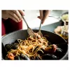 Wok Ballarini 75002-815-0 redondo antracita 30 cm, aluminio, antiadherente de granito/titanio de 6 capas