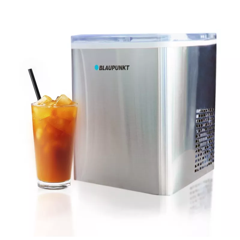 Máquina de cubitos de hielo BLAUPUNKT IMB301 — máquina de hielo compacta de sobremesa, producción automática de hielo