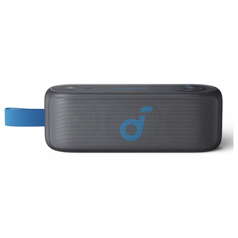 Altavoz portátil estéreo Soundcore Select 3 gris, azul