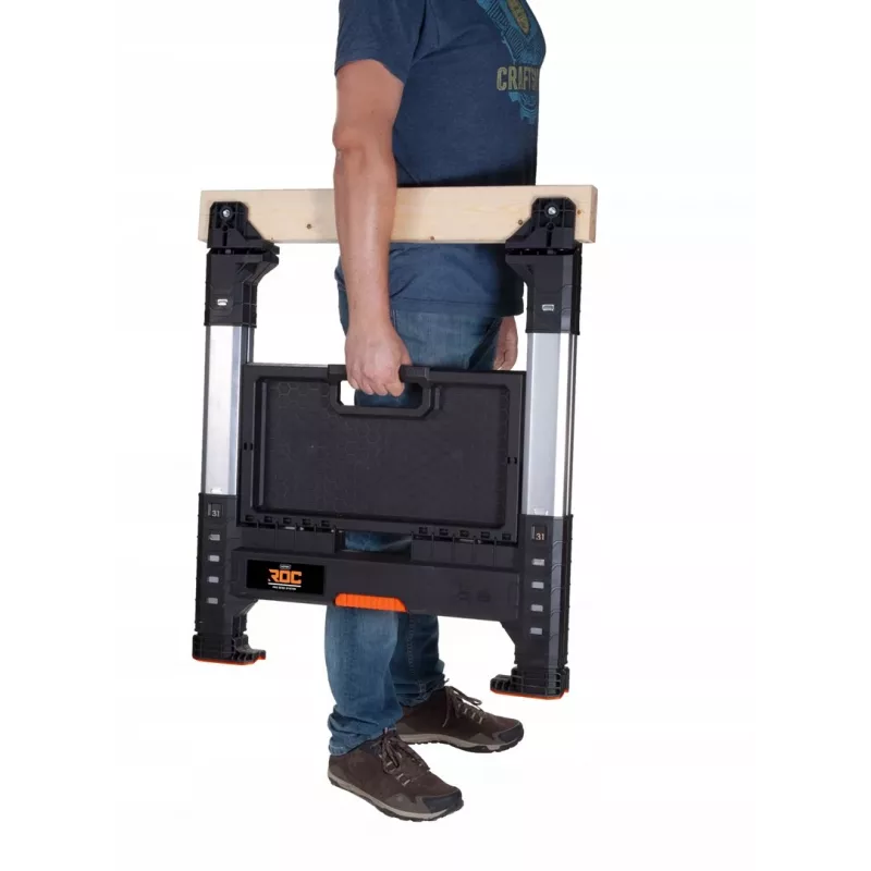 Keter Lumberjack ROC Pro Gear soporte de mesa de sierra y trabajo