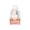 Digitus DK-1624-100S-5 Cable patch Slim CAT 6 U/FTP, 10 m, gris, paquete de 5