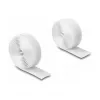 Cinta de velcro resistente DeLOCK 1 m x 20 mm blanca