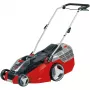 Cortacésped de batería GE-CM 43 Li M Kit, 36 voltios (2x18V) (Rojo/Negro, 2 baterías de litio-ion 4,0 Ah)