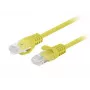 Cable de parcheo Cat.5e UTP 1 m amarillo FLUKE PASSED LANBERG pack de 10