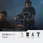 Estabilizador de cámara de mano DJI RS 4 Pro negro fibra de carbono panorámica 360°