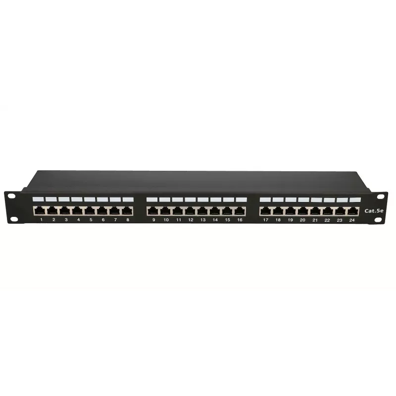 Patch panel Extralink CAT5E STP V2 24 puertos