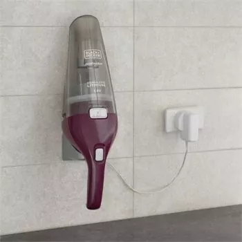 Black & Decker NVC115W aspirador de mano gris, lila sin bolsa