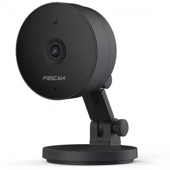 Cámara de vigilancia Foscam C5M negra 1080p inalámbrica con visión nocturna