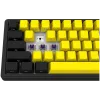 Teclado gaming mecánico LORGAR KBP70MW 65% negro amarillo distribución EN