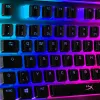 HyperX Pudding Keycaps – juego completo de teclas – ABS – negro (distribución DE) – teclas de teclado – ABS – negro