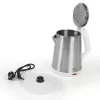 Jata JEHA1723 hervidor eléctrico, 2 l, 1500 W, acero inoxidable, blanco