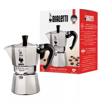 Bialetti Moka Express Cafetera moka 0,23 L Aluminio