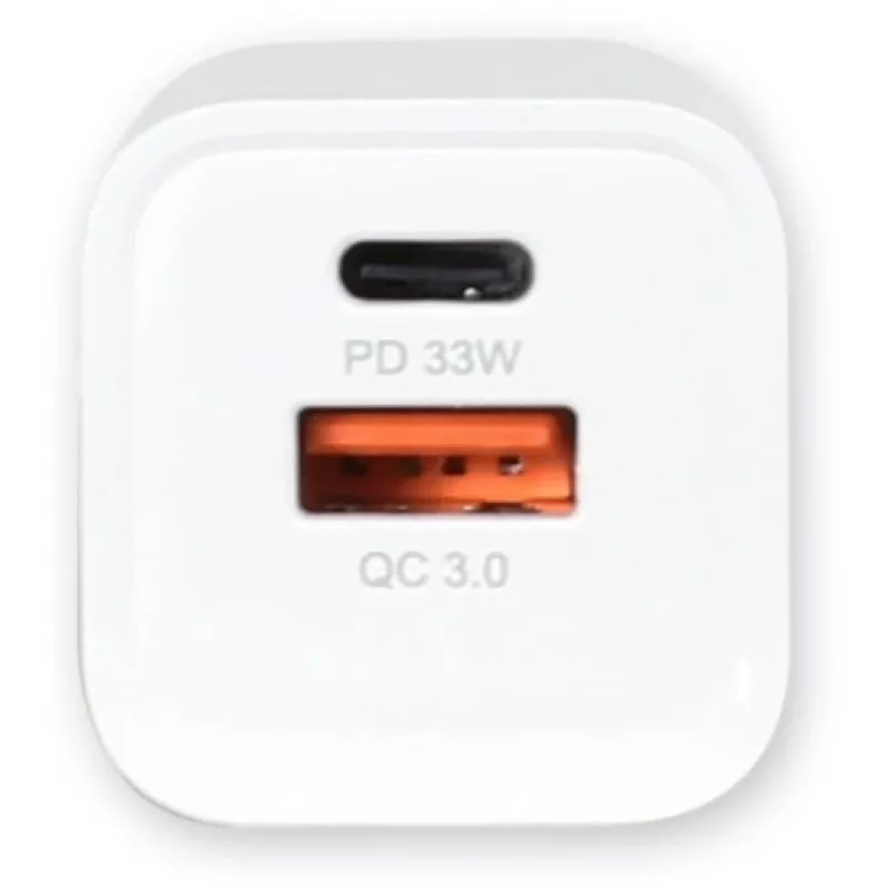 Fuente de alimentación ALLNET PSU-GaNPD-USB-1A1C-45W cargador GaN USB-C PD y USB-A QC de 45W