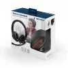 Auriculares gaming con cable GEMBIRD MHS-03-BKRD — binaurales, circumaurales, 3,5 mm, cable de 1,8 m, rojo/negro