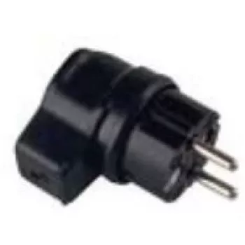 Enchufe eléctrico Bachmann 919.178 negro