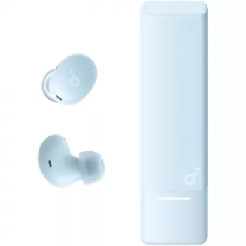 Auriculares inalámbricos de botón Anker A30i — Bluetooth, in-ear, azul, para llamadas, música y deporte