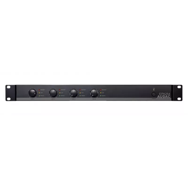 AUDAC EPA254 amplificador de audio, 4,0 canales, negro
