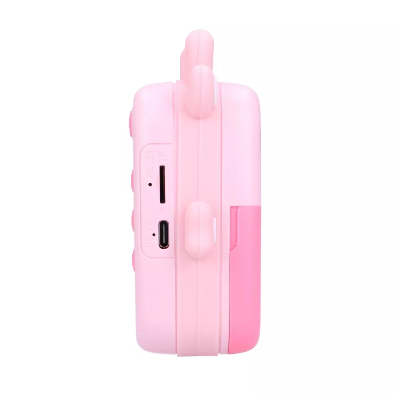 Extralink Set | Impresora térmica EPP-005 Rosa + Papel térmico 3 rollos | fawn