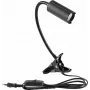 Foco LED EUROLITE KKL-7 3000K negro – 3000 K blanco cálido, iluminación compacta de escenario/acento