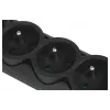 Ever Optima 5m negro 6 tomas AC 250 V