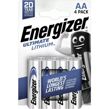 Pila Energizer AA litio 1,5V E301535301 — pila AA de litio individual
