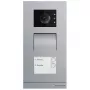 Portero automático de vídeo Busch-Jaeger A21381P2-S-03 — estación exterior de acero inoxidable, botones, 135×29×277 mm, Plata