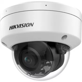 Cámara IP fija mini domo Hikvision DS-2CD2187G2H-LISU(2.8mm)(eF) 8 MP Smart Hybrid Light con ColorVu
