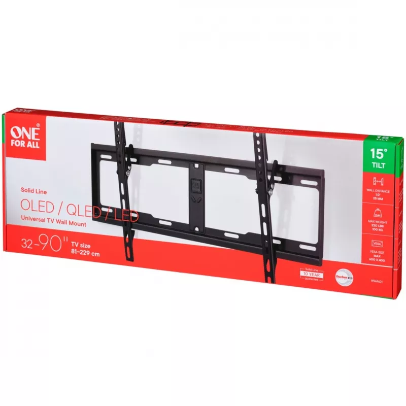 Soporte de pared para TV One For All WM4621 2,13 m (84