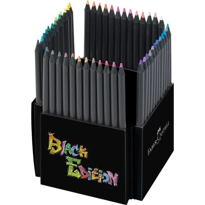 Lápices de colores Faber-Castell 116450, set multicolor, 50 uds., mina blanda, caja de cartón