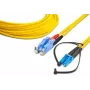 Lightwin cable de conexión de fibra óptica dúplex de alta calidad - SM - LSH - LC - 3 m - OS2 - E-2000 (LSH) - LC