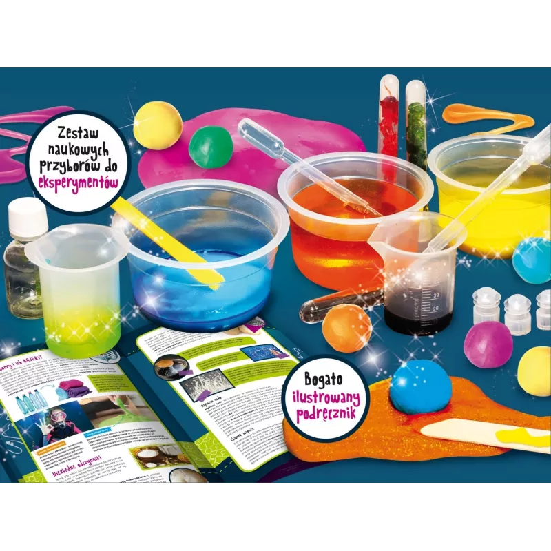 Set de manualidades fábrica de slime Liscianigiochi I'M A Genius – práctico set para hacer slime