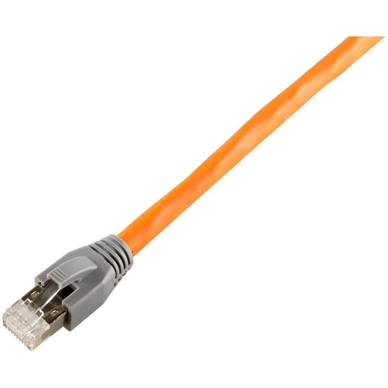 Conectores RJ45 Cat 6, 6A, 7 apantallados, paquete de 50 uds.