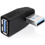 Adaptador USB 3.0 M/H Delock 65342 Negro