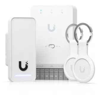 Sistema de control de acceso de seguridad Ubiquiti G3 Starter-Kit gris blanco