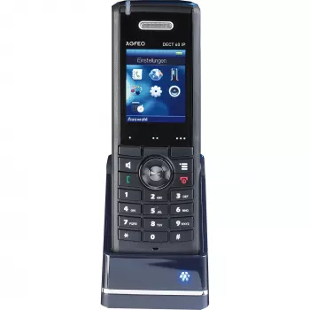 AGFEO DECT 60 IP - Terminal inalámbrico adicional - DECT - Negro