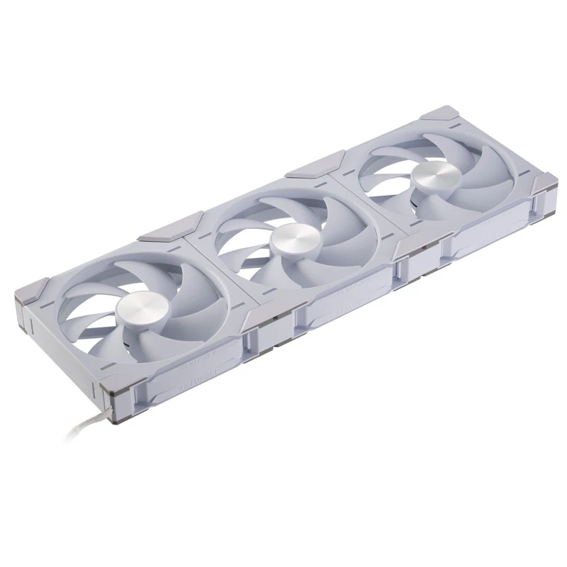 Phanteks D30-140 PWM Regular Airflow D-RGB ventilador de caja 140 mm, blanco, 3 uds.