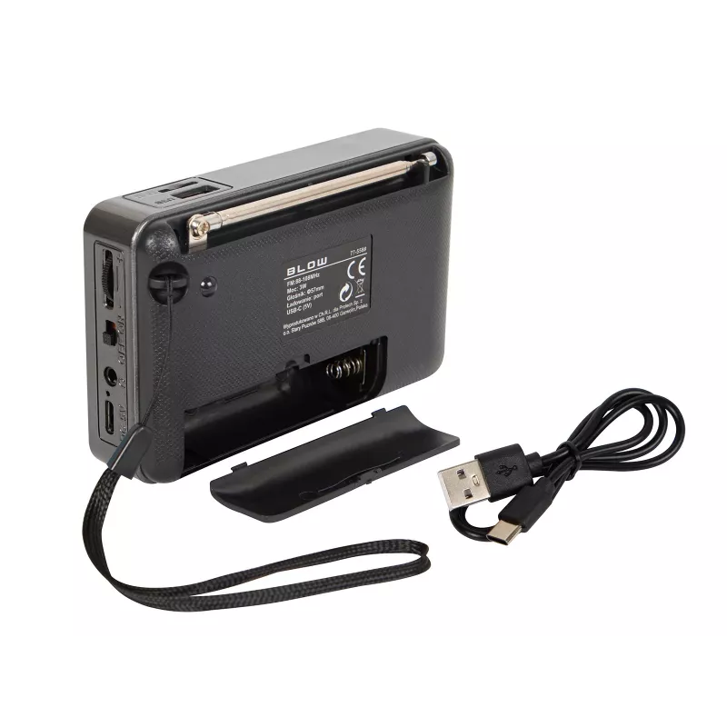 Radio analógica portátil AM/FM Bluetooth BLOW RA18 con sintonizador FM y conectividad Bluetooth