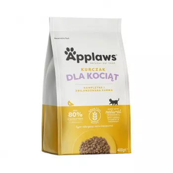 APPLAWS Kitten Chicken - Comida seca para gatos - 400 g