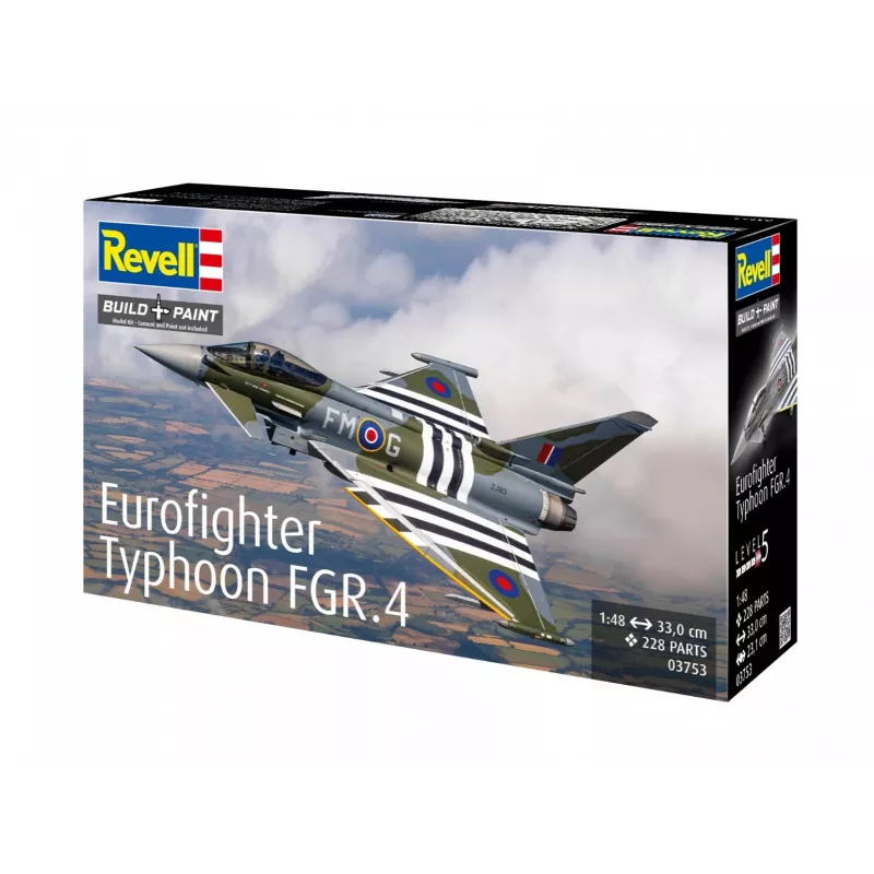 Maqueta de plástico REVELL Eurofighter Typhoon FGR.4 1:48